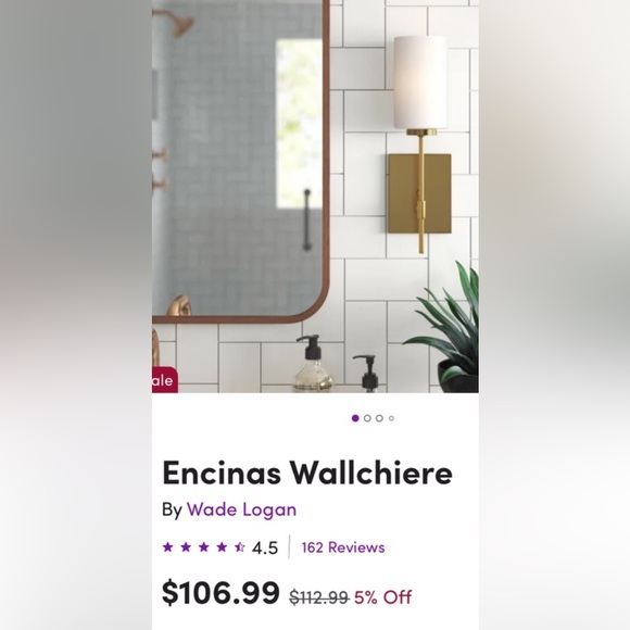 Encinas Wallchiere - indoor lighting wall mounted light - Picture 1 of 3